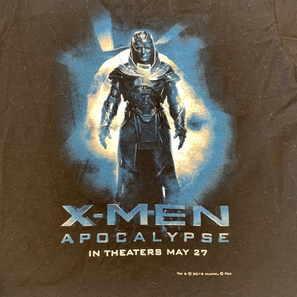 Boys X-Men 2016 tee shirt size 6-8 - Picture 2 of 3